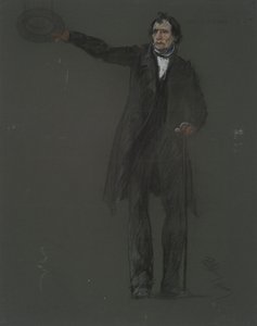 Étude pour la figure de Thaddeus Stevens - Edwin Austin Abbey