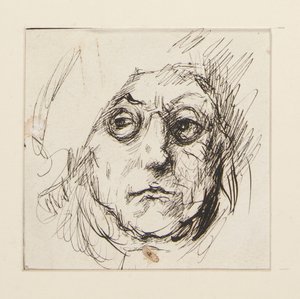 Étude de Benjamin Franklin pour les fresques du capitole de l