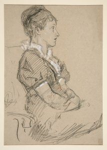 Étude de femmes assises (Mme Abbey ?)