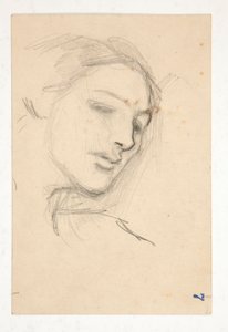 Étude de trois têtes de femme