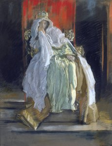 La reine dans "Hamlet" - Edwin Austin Abbey