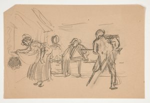 Illustration non identifiée pour Oliver Goldsmith - Edwin Austin Abbey