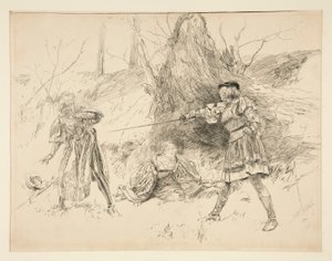 Valentine sauve Sylvia, Acte V, Scène iv, Les Deux Gentilshommes de Vérone