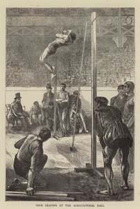 Saut à la perche au Hall Agricole - Edwin Buckman