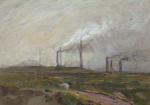Paysage du soir - Edwin Butler Bayliss
