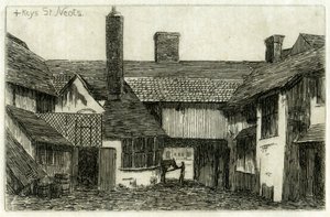 Les Clés de la Croix, St Neots, Cambridgeshire, 1881 - Edwin Edwards