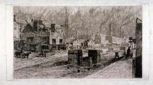 Vine Tavern, Mile End Road, Stepney, Londres, 1871 - Edwin Edwards