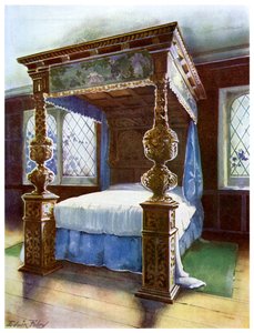 Le lit de Littlecote, 1910 - Edwin Foley