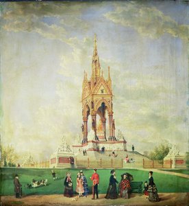 Le Mémorial Albert, à Londres, 1887