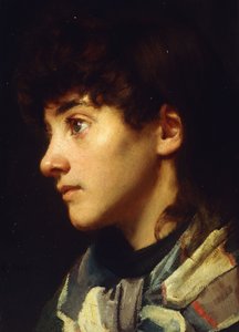 La Fille de Newlyn, vers 1895 - Edwin Harris