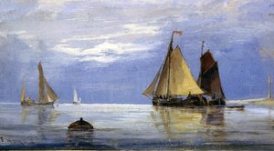 Croquis pour une marine - Edwin Hayes