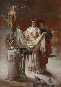 Les Poupées - Edwin Howland Blashfield
