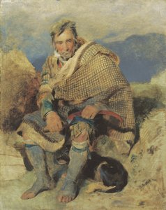 Un berger des Highlands - une esquisse, vers début 1820 - Edwin Landseer
