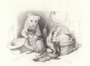 Le Mendiant - Edwin Landseer