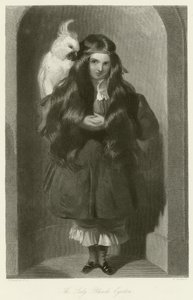 La Dame Blanche Egerton - Edwin Landseer