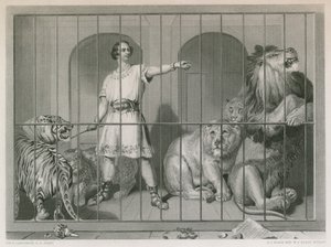 Van Amburgh et les lions - Edwin Landseer