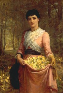 Les filles de notre empire. Angleterre : The Primrose - Edwin Long