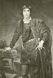 M. Henry Irving en Hamlet - Edwin Longsden Long