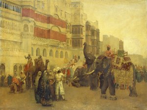 Jour de fête à Bekanir-Beloochistan, Bekanir - Edwin Lord Weeks