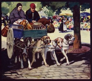 Un dog-cart français