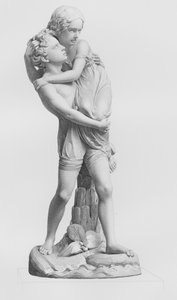 Paul et Virginie, gravé par E Roffe d