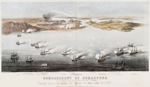 Bombardement de Bomarsund, 1854 - Edwin Thomas Dolby