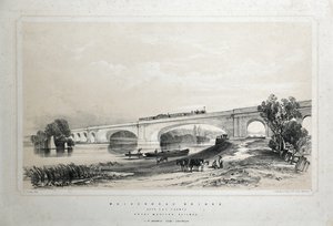 Pont de Maidenhead sur la Tamise, Great Western Railway