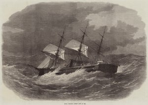HMS Captain, récemment perdu en mer - Edwin Weedon