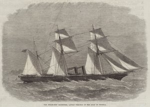 Le Navire à Vapeur de Sa Majesté Racehorse, récemment Échoué dans le Golfe de Pecheli - Edwin Weedon