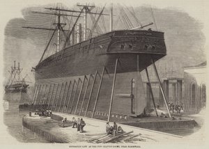 Ascenseur Hydraulique aux Nouveaux Bassins de Radoub, près de Blackwall - Edwin Weedon