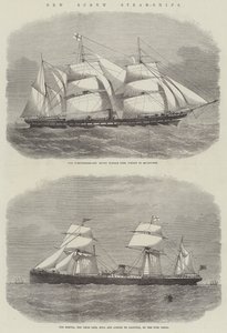 Nouveaux navires à vapeur à vis