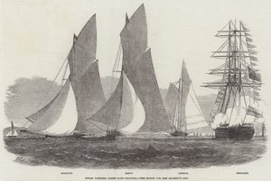 Régate du Royal Victoria Yacht Club, la course pour la coupe de Sa Majesté