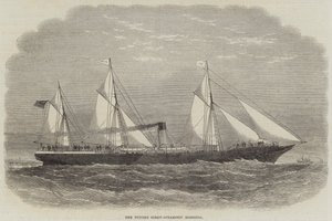 Le vapeur à vis Dundee Hibernia - Edwin Weedon
