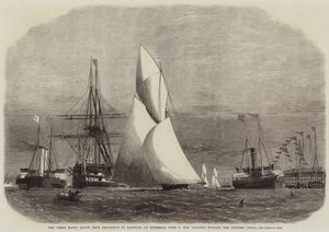La course de yachts de l