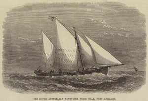 Le bateau de presse du journal sud-australien, Port Adelaide