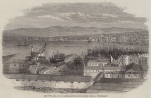 La ville et la baie de Castellammare, près de Naples - Edwin Weedon