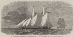 Le West Hartley No 1, un Nouveau Goélette à Fond Plat pour le Commerce du Charbon de Nouvelle-Galles du Sud - Edwin Weedon