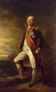 Portrait du vice-amiral James Saumarez (1757-1836), premier baron de Saumarez, notable pour sa victoire à la bataille d