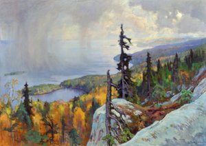 Paysage Maisema Kolilta, 1930 - Eero Järnefelt