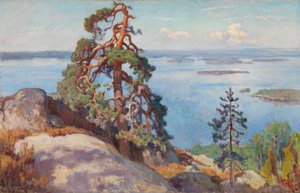 Paysage vu depuis Koli