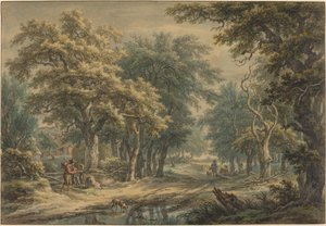 À Donderen, dans les bois de Drenthe - Egbert van Drielst
