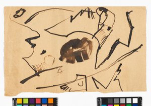 Abstrakter Versuch - Egon Schiele