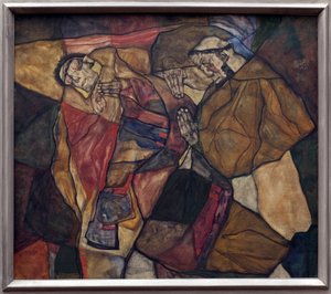 Agonie. Peinture d