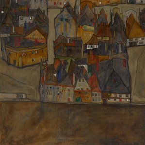 Ville au crépuscule La petite ville II, 1913