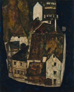 Ville morte III Ville sur la rivière bleue III, 1911