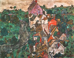 Paysage à Krumau