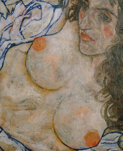 Liegende Frau (huile sur toile)