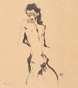 Nu masculin autoportrait, 1912