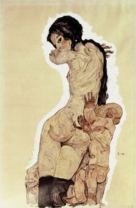 Mère et enfant, 1910 - Egon Schiele