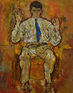 Portrait de Paris von Gütersloh (1887-1973) - Egon Schiele